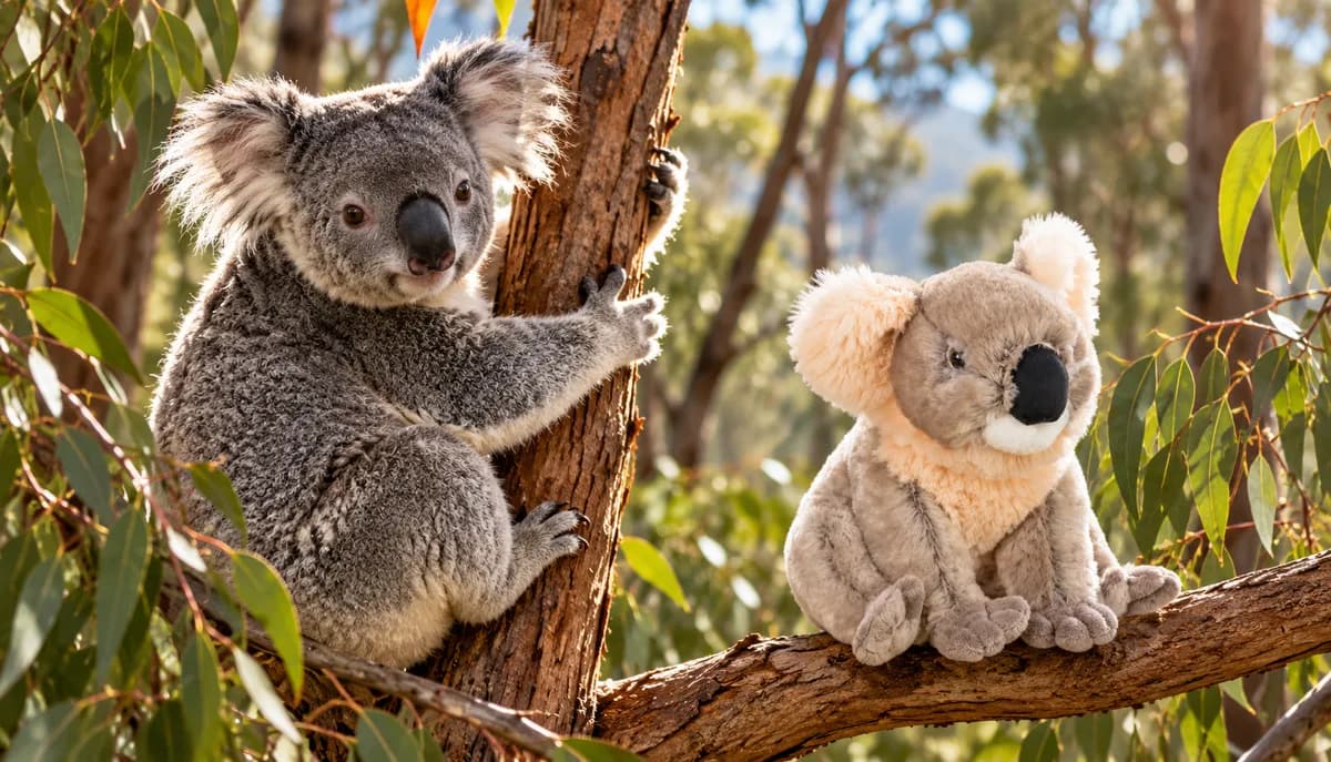The koala plush
